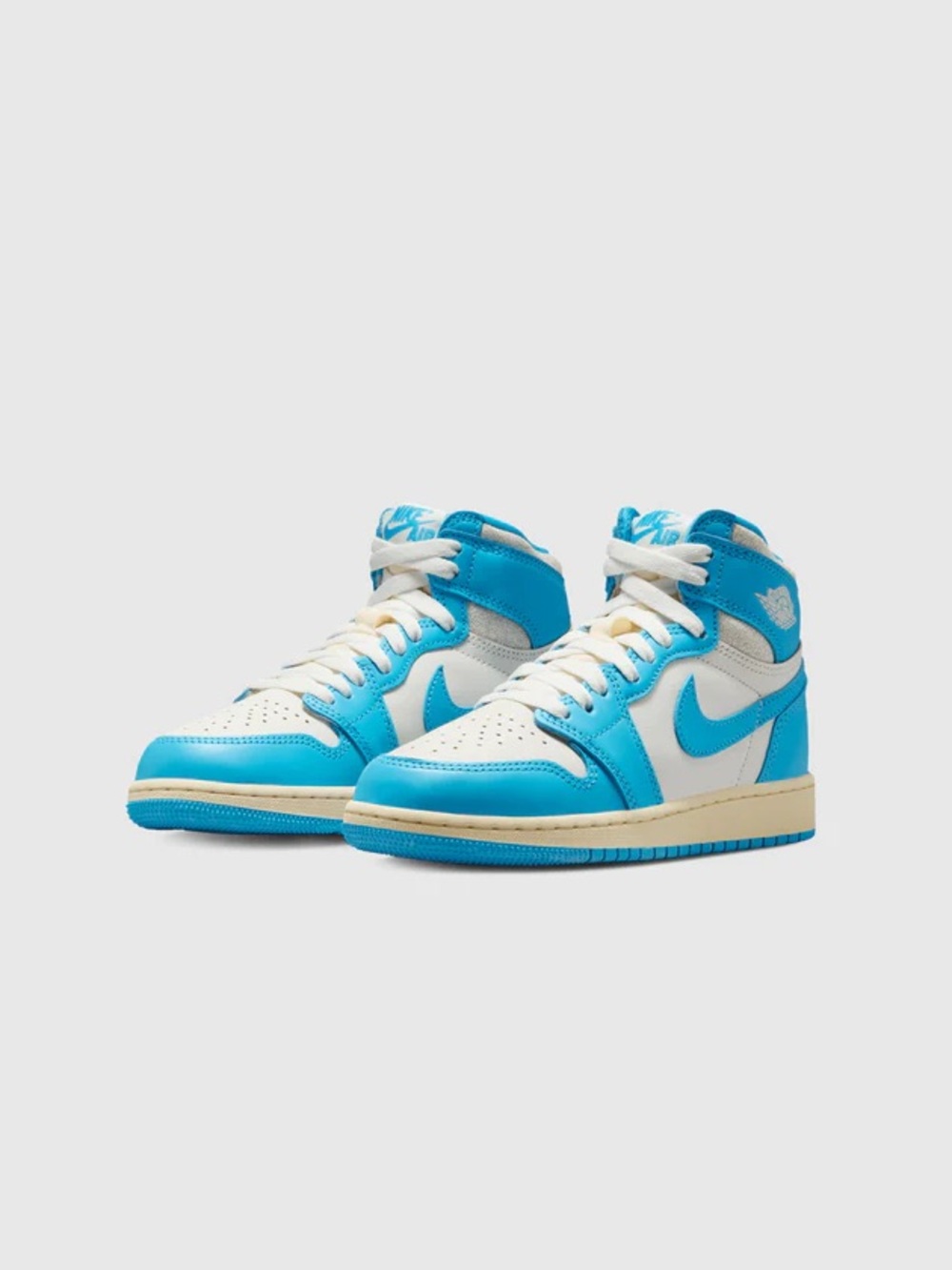 NIB Air Jordan 1 Retro High OG (GS) "UNC Reimagined" sneakers in size 6Y